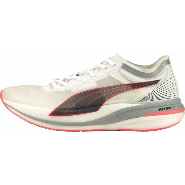 Puma Deviate Nitro Elite Racer Womens Running Shoes - White