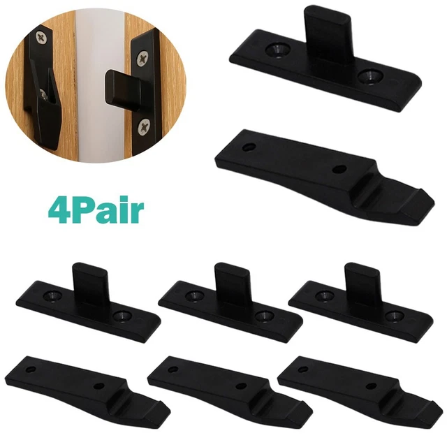 4 paia raccordi a spinta clip pannello pressa, chiusure battiscopa cucina