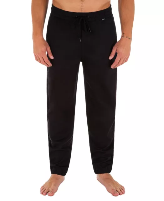 Hurley L132702 Mens Black Outsider Icon Jogger Pull-On Pants Size XL