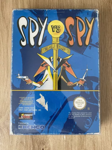 Nintendo NES - Spy vs Spy - OVP - PAL-B