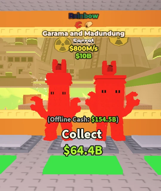 🌈STEAL A BRAINROT Garama and Madundung Rainbow with 2 Traits(800M/S)🌈 ...