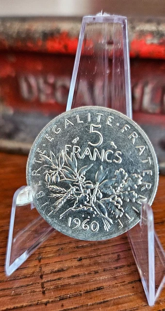 Reconnaître une vraie pièce 5 francs Semeuse argent