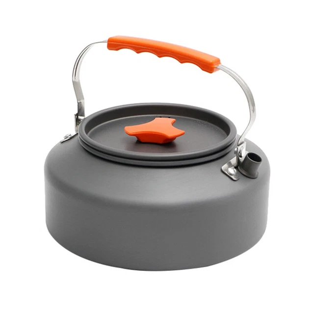 Camping en Plein Air Bouilloire En Aluminium Thé Bouilloire Théière Portable
