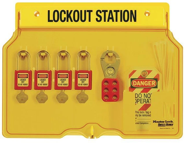 4 Lucchetto Stazione, Blocco, Blocco Degli Dispositivo Tipo Pe Per MASTER LOCK