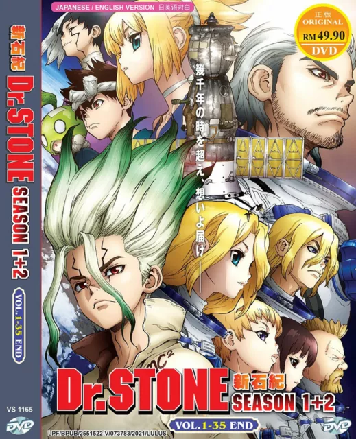 ANIME DVD~ENGLISH DUBBED~Dr.Stone Season 3(1-11End+SP)All region+FREE GIFT