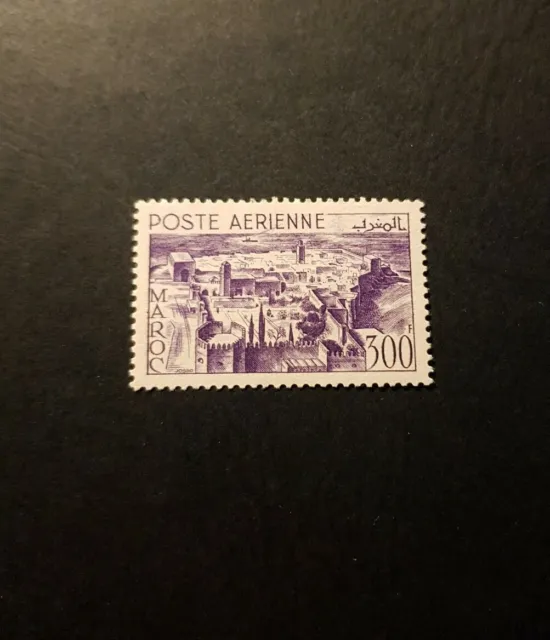 France Colonie Maroc Poste Aérienne Pa N°82 Neuf ** Luxe Mnh 1951 Cote 27€
