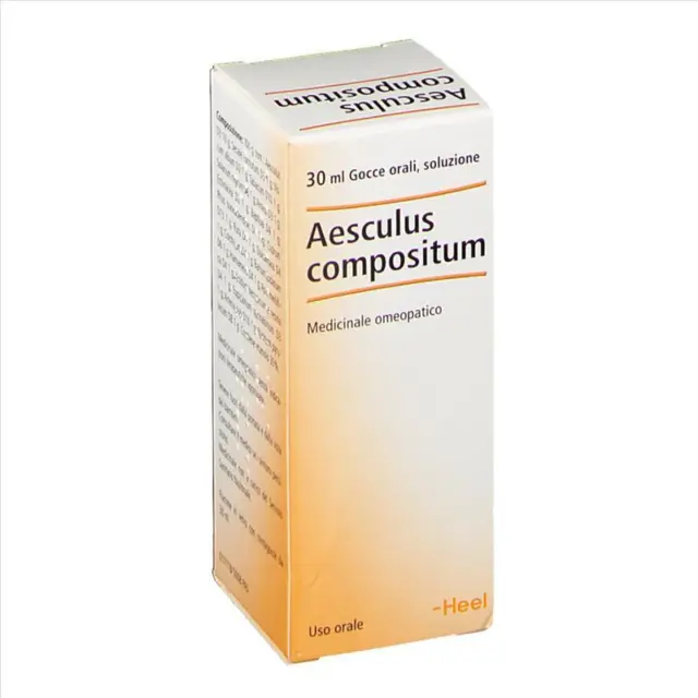 GUNA Aesculus Compositum Heel Gocce Medicinale Omeopatico 30 ml