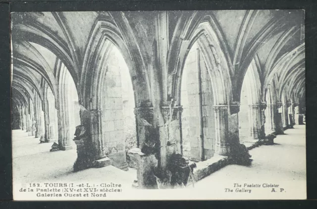 FRANCE 1060-TOURS -Cloître de la Psalette, Galeries Ouest et Nord