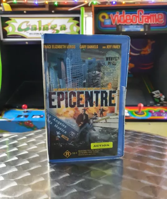 Epicentre - VHS Movie Video Tape - Big Box Ex Rental Clamshell RARE