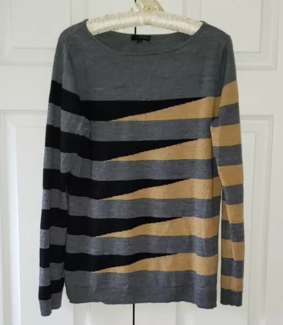 Women's LIMITED Rayon/Nylon Blend Crewneck Pullover Sweater - Large