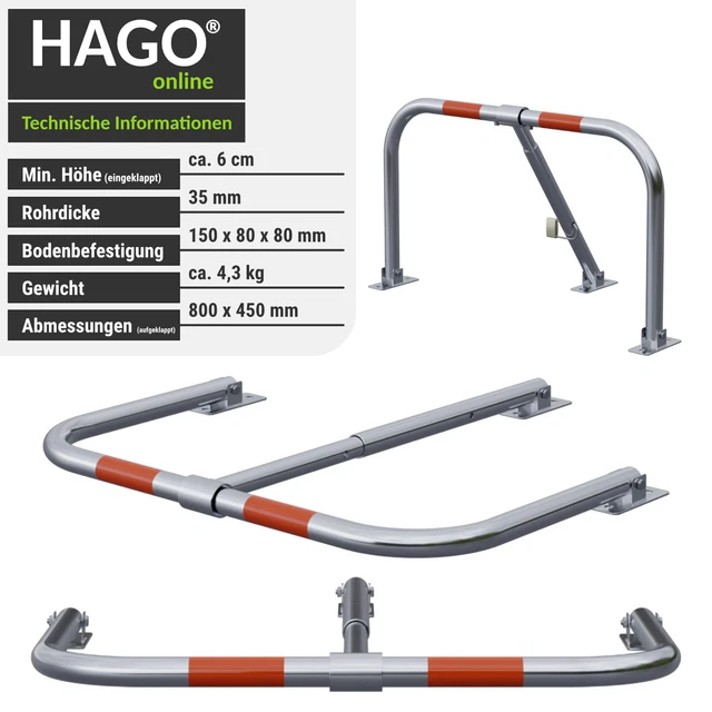 Parkplatzsperre Mit Fernbedienung - Automatische Parksperre IP67 Wasserdicht