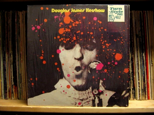 Douglas James Kershaw / Self Titled Lp 1973 In Shrink Original