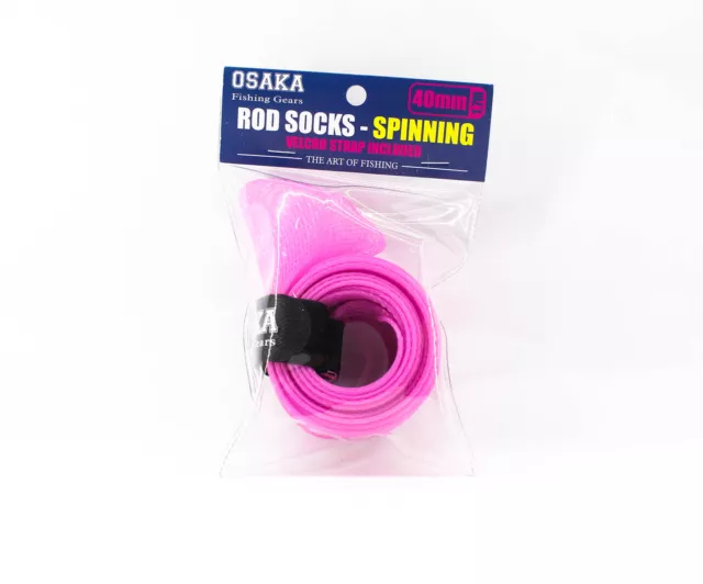 Crimson Osaka Rod Sock for Spinning 40mm x 1.7m ORS-S4017 Pink (6033)