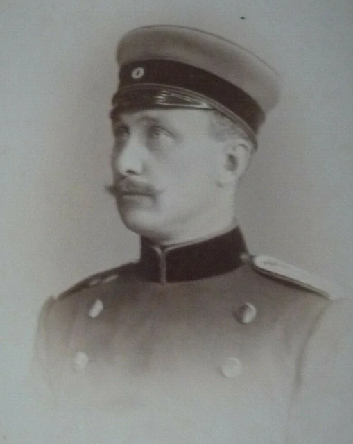 CdV Preussische KRIEGSAKADEMIE BERLIN 1886-1889 von König Dragoner 2