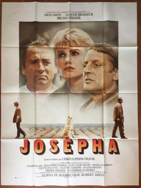 Affiche JOSEPHA Claude Brasseur MIOU-MIOU Bruno Cremer 120x160cm *