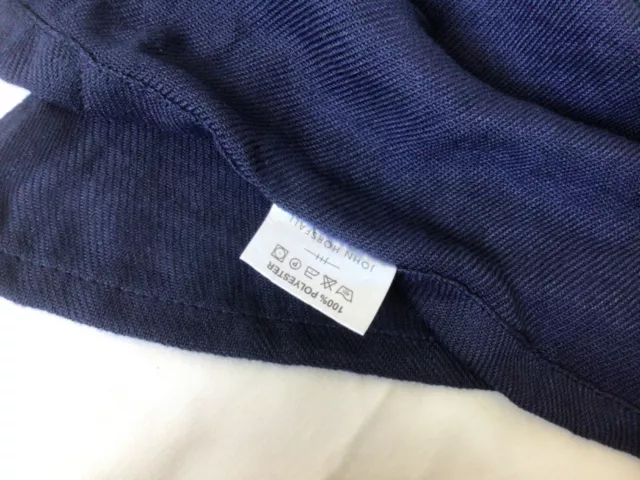 United Airlines Polyester Navy Blue Travel Throw Blanket Size 58" x 36" Horsfall