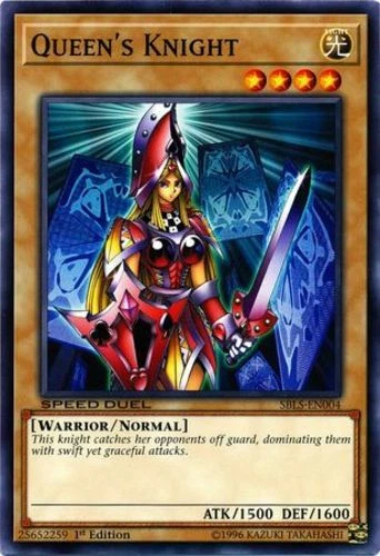 Yugioh! Queen's Knight - SBLS-EN004 - Common - 1st Edition Near Mint, English