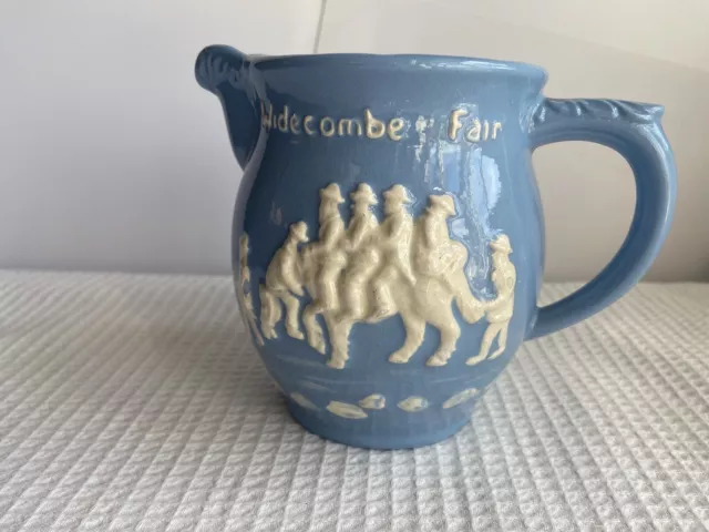 dartmouth pottery Widecombe Fair Jug