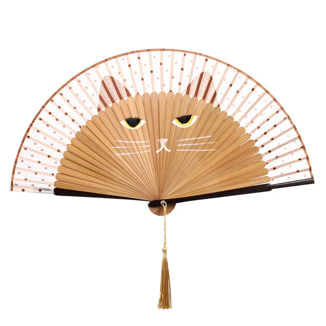 Éventail Pliant Mini Ventilateur De Poche - Pour Cosplay, Danse, événements - Portable Et Décoratif - 7