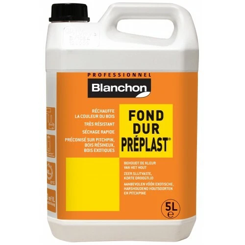 Fond dur - bouche pores - Préplast - 5 L BLANCHON