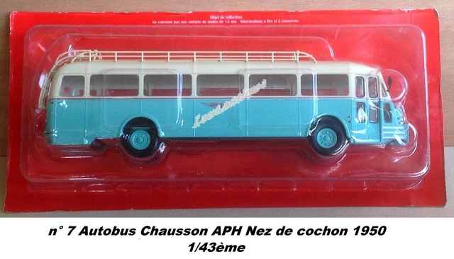 Kit Autocar Chausson Nez De Cochon HAXO 1/43 - Miniature Résine Occasion