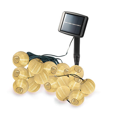 Esotec Solaire Premium Guirlande 100 LED Blanc Froid Jardin Noël Déco Esotec 102169 