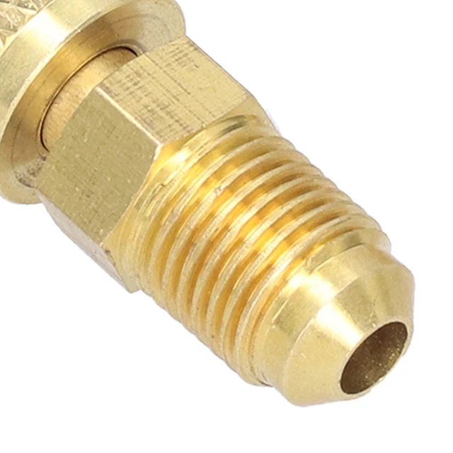 1/4Sae Adapter R410 To R22 Adapter Brass Material Screw Connection Good Sealing