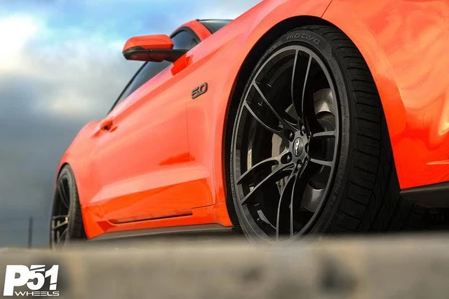 20” P51 FLOWFORGED Wheels Rims For Ford Mustang V6 Gt Ecoboost 2015 ...