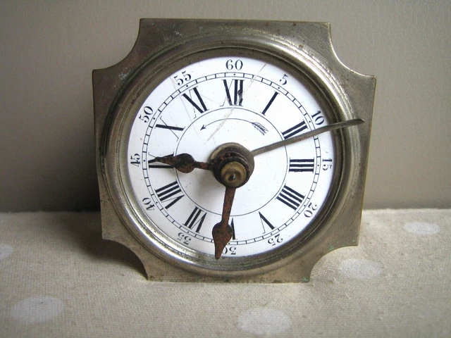 Sveglia Sveglietta Orologio Japy Freres Fine '800  Con Pendolino