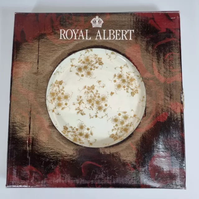Royal Albert Boxed Archive Collectable Teas Parchment Plate 20.5cm Diameter