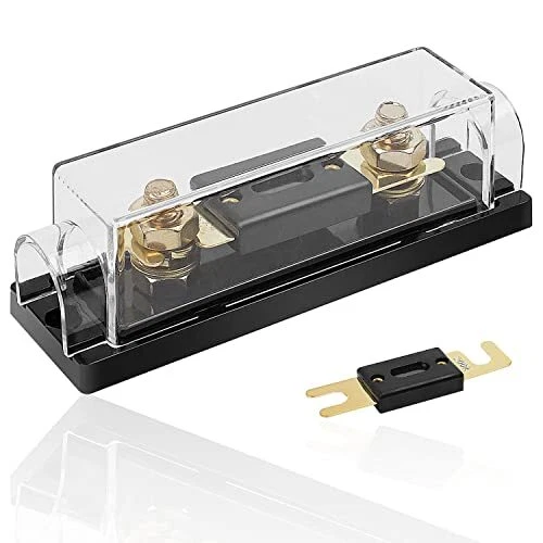 Porte-fusible AGU Transparent – 60A, Pour Câbles 8-25 Mm², Platine, Auto Hi-fi