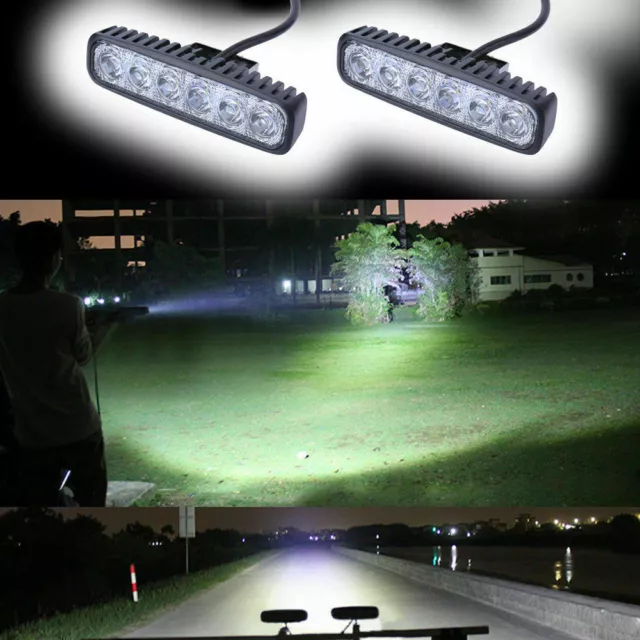 2x 4inch LED CREE Work Light Spot beam Truck & Trailer lighting Hunting camping 2