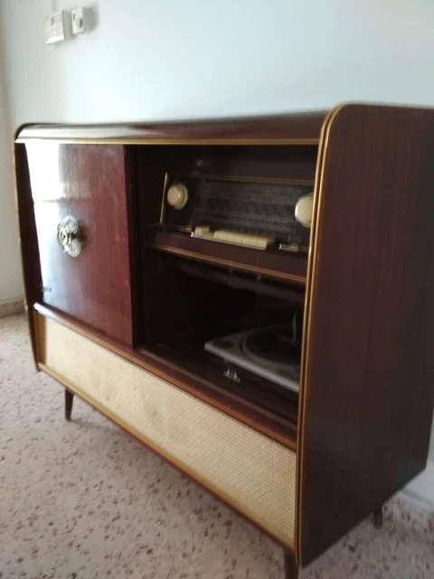 Rema Radiogram REMA RADIOGRAMME & Drinks Cabinet £245.00 - PicClick UK