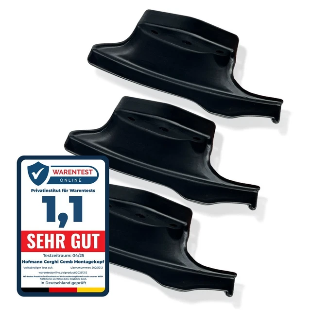 3 Stück Montageköpfe Aus Kunststoff – Für Hofmann/Corghi/Cemb Montiermaschinen