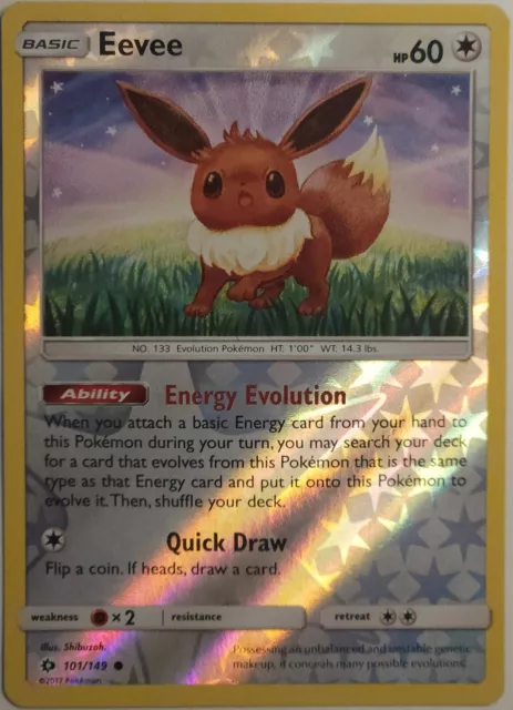 Eevee 70pv 125/203 Eevee Pokemon Card EB7 Evolution Heavenly New Fr