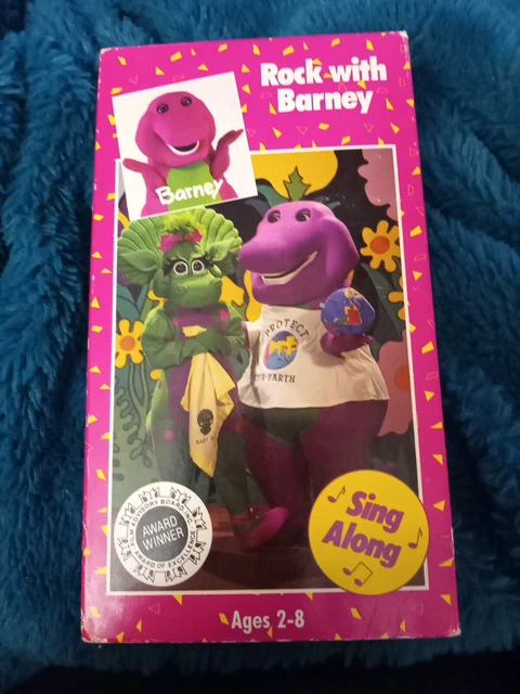 BARNEY & FRIENDS Rock With VHS Video Tape BUY 2 GET 1 FREE! PBS Kids ...