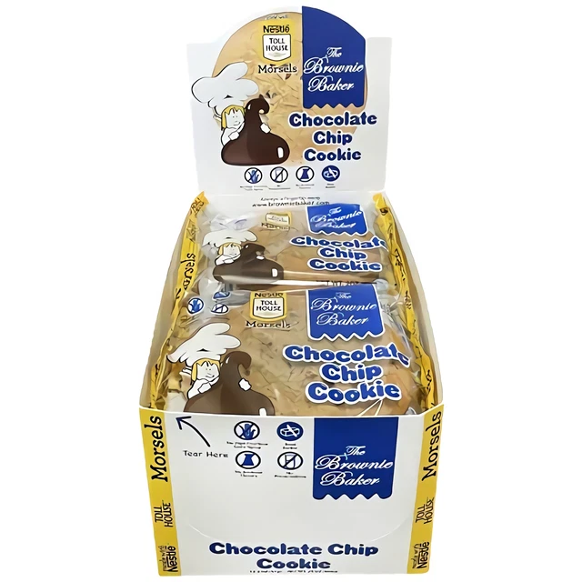 The Brownie Baker Chocolat Puce Cookies 59ml 12 Compte
