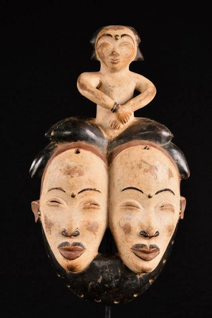 18386 African Old Lumbo Mask / Mask Gabon