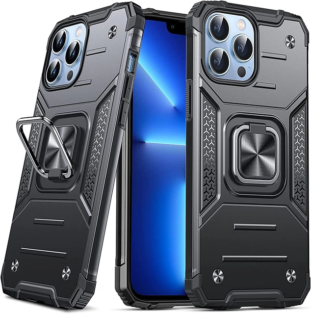 Shockproof Case For iPhone 14 13 12 11 Pro X XR Xs Max Cover + Tempered Glass