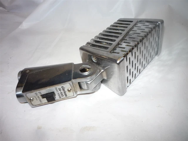 VINTAGE CLARICON 38-503 DYNAMIC CLASSIC MICROPHONE-50k IMPEDANCE