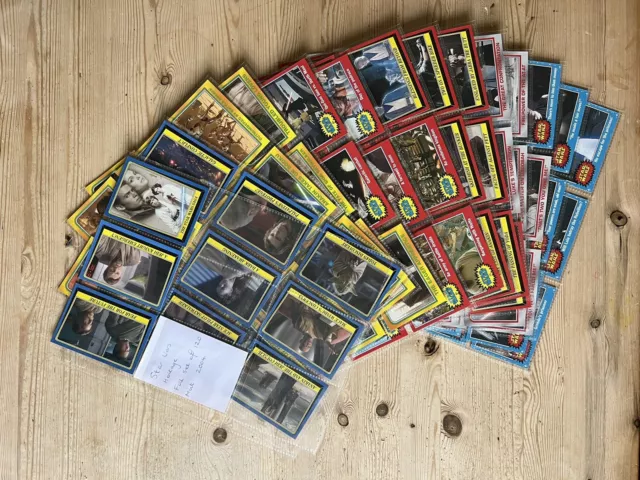Star Wars 2004 Topps Trading Cards Heritage Full Mint Set Luke Skywalker