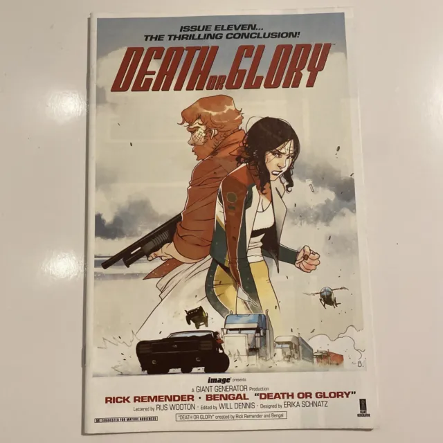 * Death or Glory # 11 * Image Comics 2020 … Rick Remender Action Thriller … NM