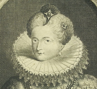 LÉONORA DORI DOSI Galigaï maréchale d'Ancre Antoine BALESTRA c1730 J Ch