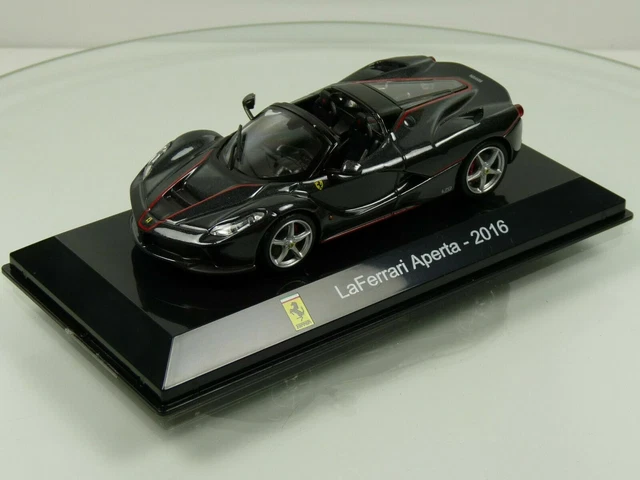 2013 Ferrari LaFerrari "SuperCars" Rojo-Negro 1:43 Editorial - Foto 2