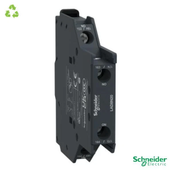 SCHNEIDER ELECTRIC - LAD8N20 - Auxiliary contact block - New