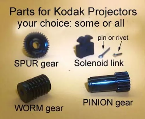 Kodak Carousel projector parts to fix ADVANCE & FOCUS problems