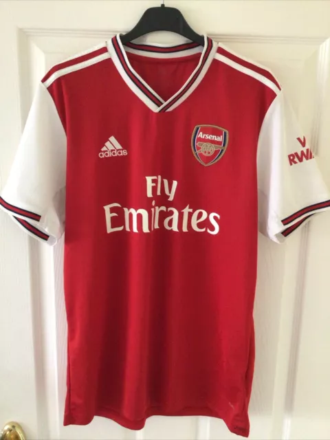 ARSENAL FC FOOTBALL Shirt Fly Emirates Adidas Medium Excellent ...