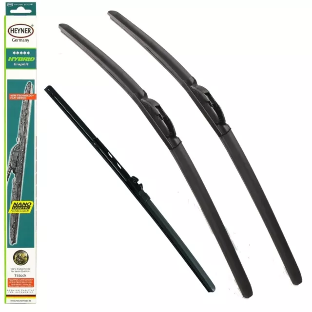 For Volvo V40 2013+ Full Set Windscreen Wiper Blades Front + Rear HH2619TL11W