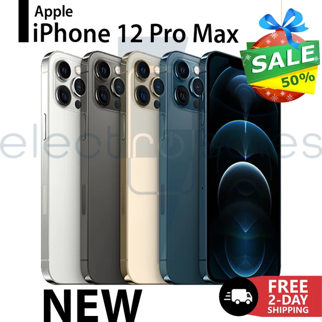 NEW APPLE IPHONE 12 PRO MAX A2342 (GSM + CDMA) ALL CARRIERS UNLOCKED🔓