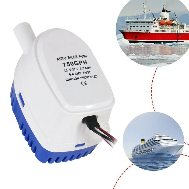 Pompa ad alto flusso barca marina sentina pompa acqua balena barca subacquea